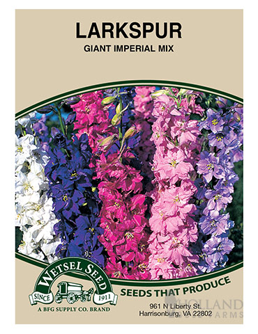 Larkspur Giant Imperial Mix - 75663