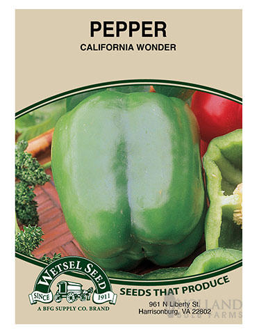 Pepper California Wonder 